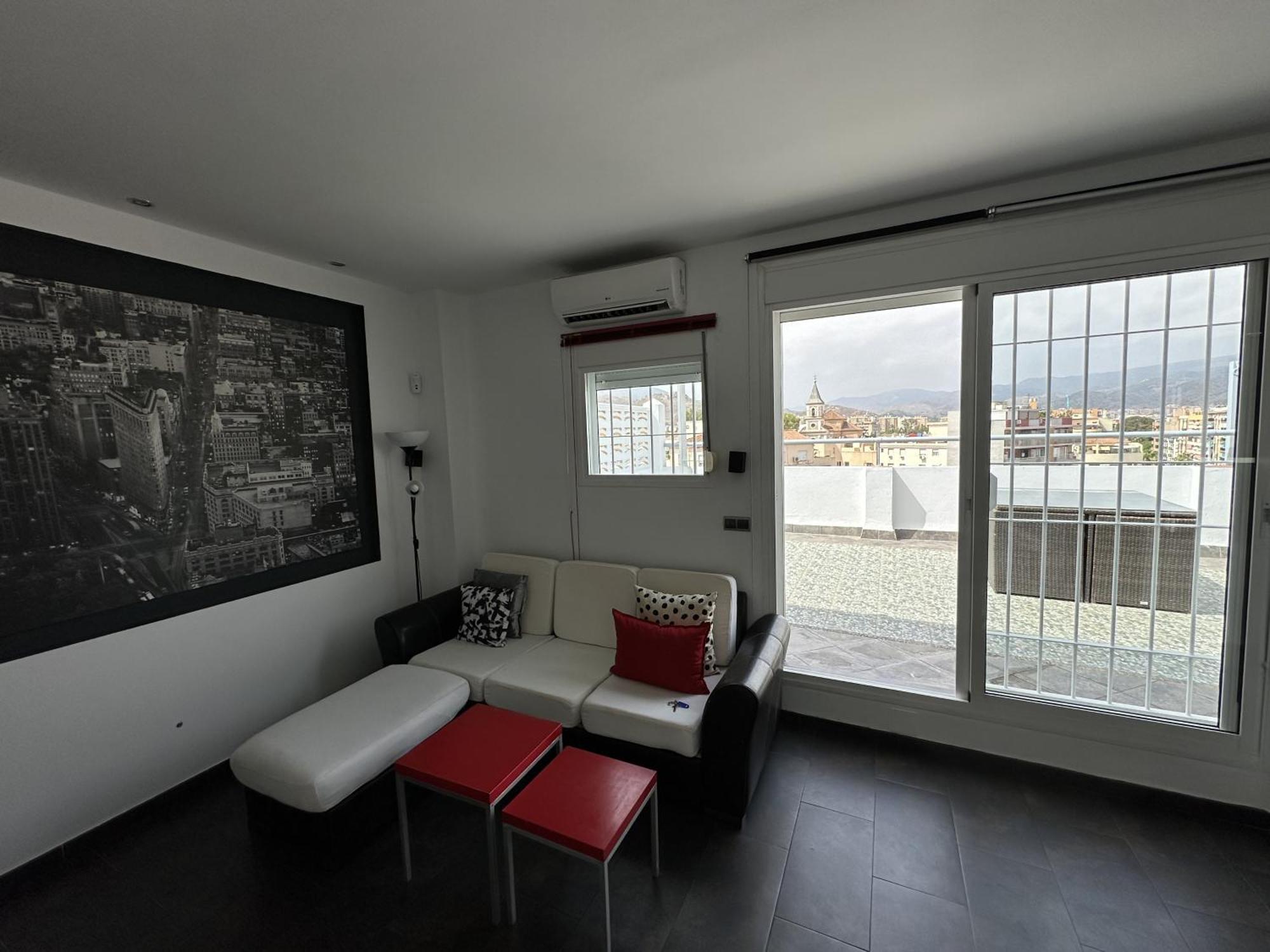 Apartamento Atico Plaza Bailen Malaga Centro Exterior foto