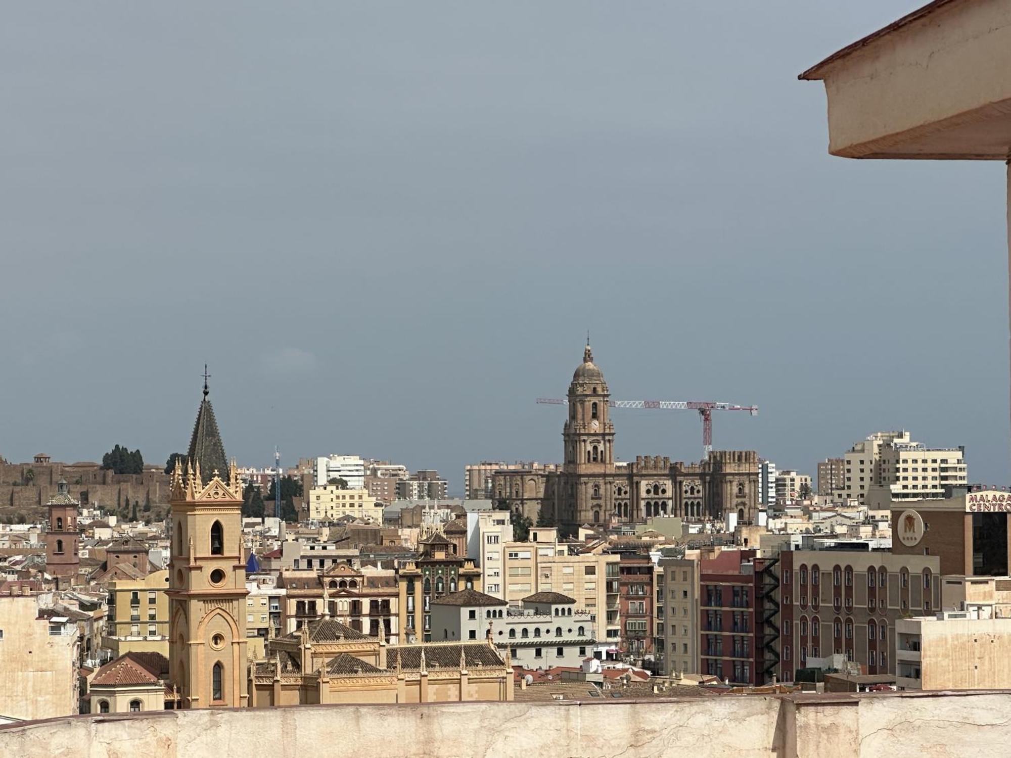 Apartamento Atico Plaza Bailen Malaga Centro Exterior foto